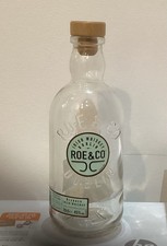 Roe & Co Empty Whiskey Bottle with Cork Stopper