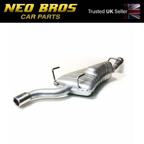 Exhaust back box silencer with - exhaust,