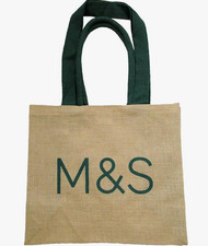 M&S Marks & Spencer Jute Tote