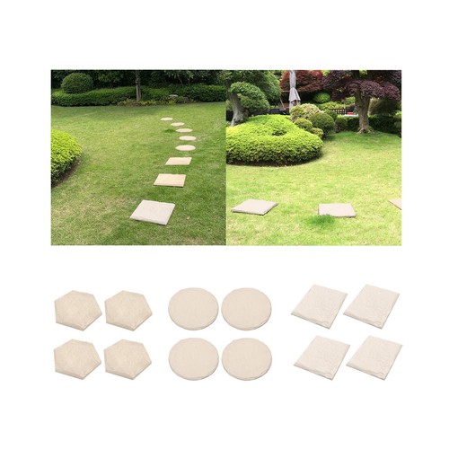 Garden stepping stones - 4x,