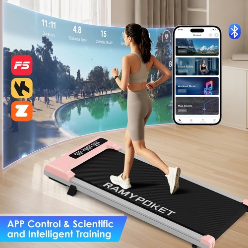 Pink walking pad - walking, treadmill