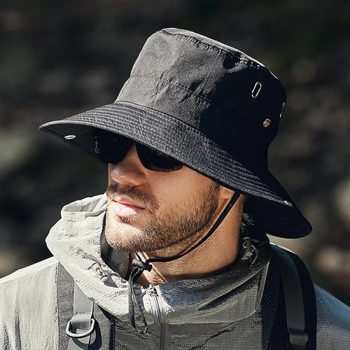 Mens sun hat wide - mens, brim