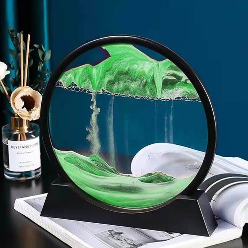 Rotating quicksand painting - rotating,