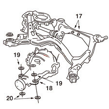 Nismo Differential Mounting Bush Set For: Nissan Skyline R33 GTR BCNR33 Jdm 95-