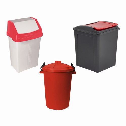 25l 50l plastic recycle bin - plastic,