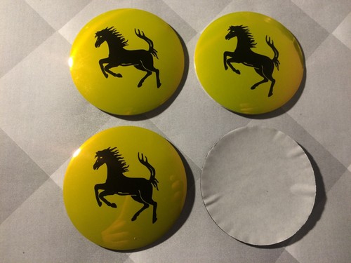 Stickers ferrari car wheel - 4x,