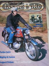 Classic Bike 06/85 Buying Second Hand Ducati 750 V-Twins, BSA, Project Triton 