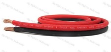 10 ft TRUE 8 Gauge AWG RD/BK
