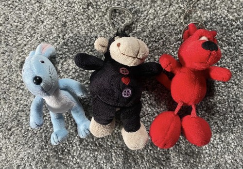 Soft toy keyrings - 3,