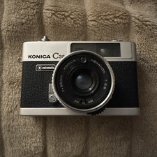 Konica C35 Compact Film Camera with Hexanon 38mm - Tested & Working