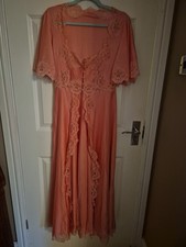 Vintage Halle` A Touch Of Luxery Size WX  Nightie/robe