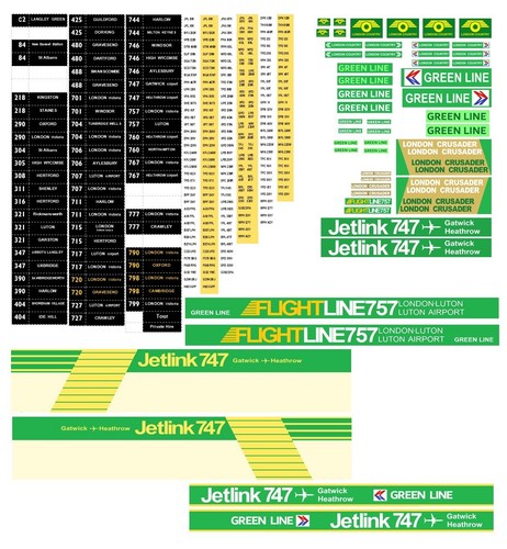 Waterslide transfers for 76 - waterslide,