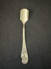 Antique silver-plated spoon