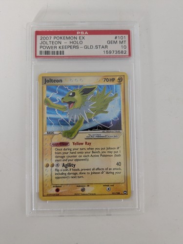2007 pokemon 101 jolteon - ex, #101