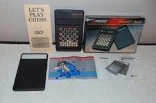 Kasparov Pocket Plus Chess Computer Boxed Electronic Chess Game Complete