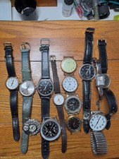 Job Lot Quartz Watches New Batteries. Reflex ,Limit, Ravel, Fahrenheit, Gianci.