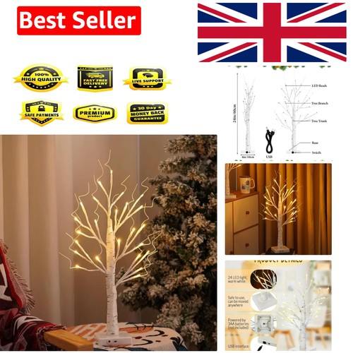 Birch twig tree lights - lights, 24