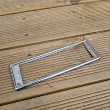 MGA, MGB, MGB-GT, MGC, MGC-GT, MIDGET '67  Chrome RADIO APERTURE BEZEL AHH5255