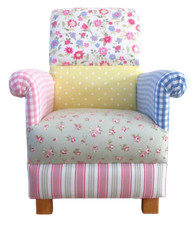 Patchwork armchair laura - patchwork,