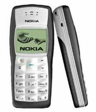 Nokia 1100 - Jet Black (Unlocked) Mobile Phone