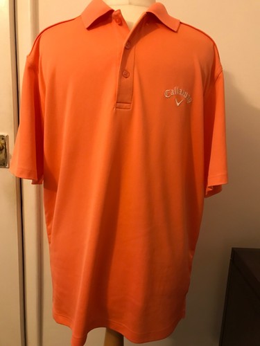 Callaway salmon pink golf - golf, polo