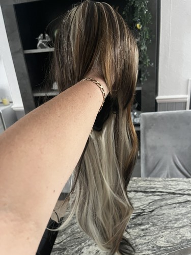 New long wavy tri - long, wig