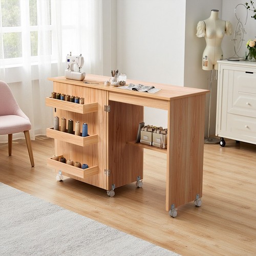 Rolling craft table - 2, 1