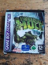 The Incredible Hulk Complete Gameboy Advance Nintendo PAL 
