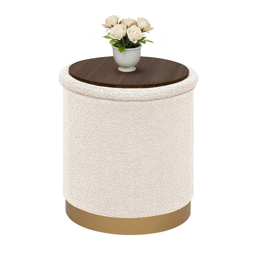 Bonlife round ottoman in 1 - bonlife,