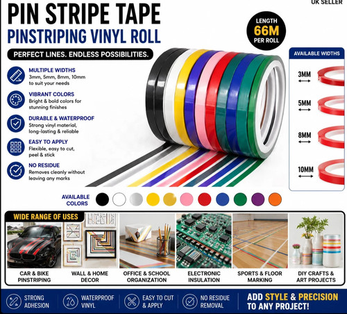 Pin stripe tape pinstripe - pin,