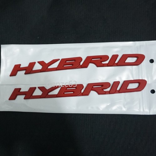 Matte hybrid red metal - red, long