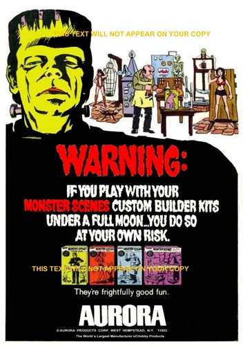 Aurora model kits warning - model,