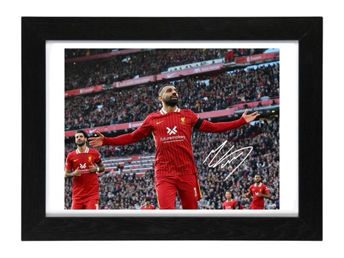 Salah signed autograph - signed,