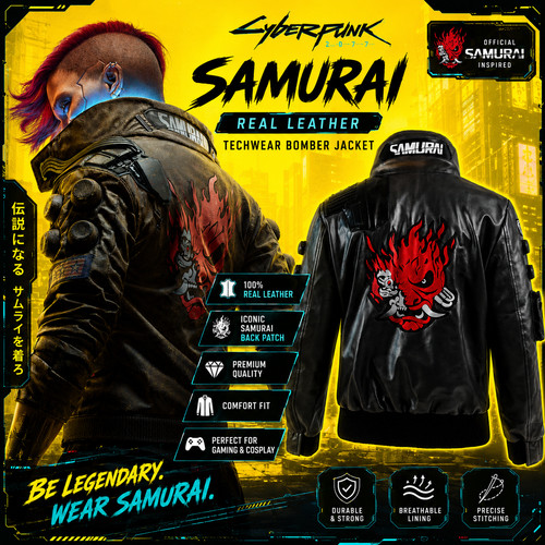Cyberpunk 2077 samurai - cyberpunk,