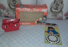 Rare Complete Boxed 1970s PADDINGTON BEAR 3D Gaf View-Master & Slides/Reels