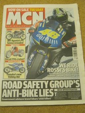 MCN - MOTORCYCLE NEWS - ANTI BIKE LIES - 8 Nov 2005