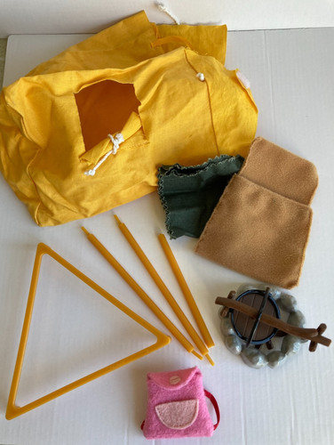 Sylvanian families yellow - families, tent