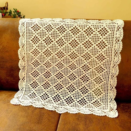 Vintage cotton hand - cotton, crochet