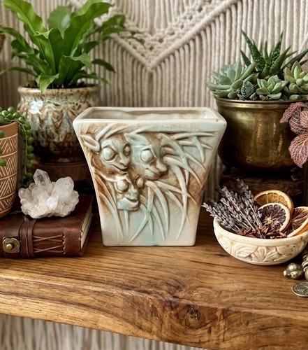 Vtg mccoy art pottery planter - mccoy,