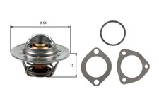 THERMOSTAT, COOLANT TH12792G1