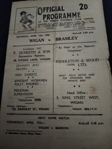 Rare vintage rugby league - vintage,
