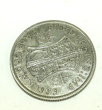 1939 Halfcrown. 0.500 Silver