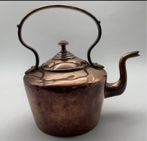 Antique copper kettle - antique,