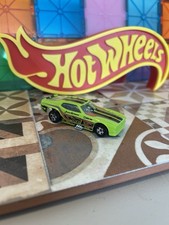 Hot Wheels Ford Mustang nascar dragster American green muscle car toy diecast