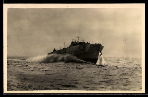 Kriegsmarine schnellboot to - ak,