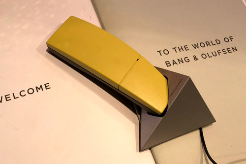 Bang and olufsen - b&o, yellow