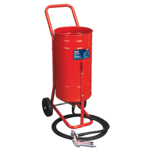 Sealey shot blasting kit 40kg - sealey,