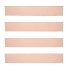 4pk Pure Copper Sheet 150x25mm