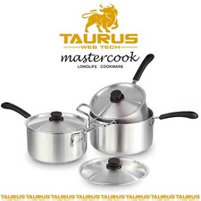 6Pc MASTER COOK STEW PAN SET