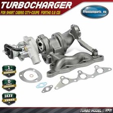 Turbo Turbocharger for Smart Cabrio 450 City-Coupe 450 Fortwo 450 451 0.8 CDI 